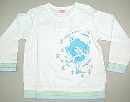Tシャツ-ブルー